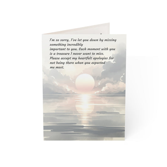 I'm so sorry, I’ve let you down by missing something incredibly important.