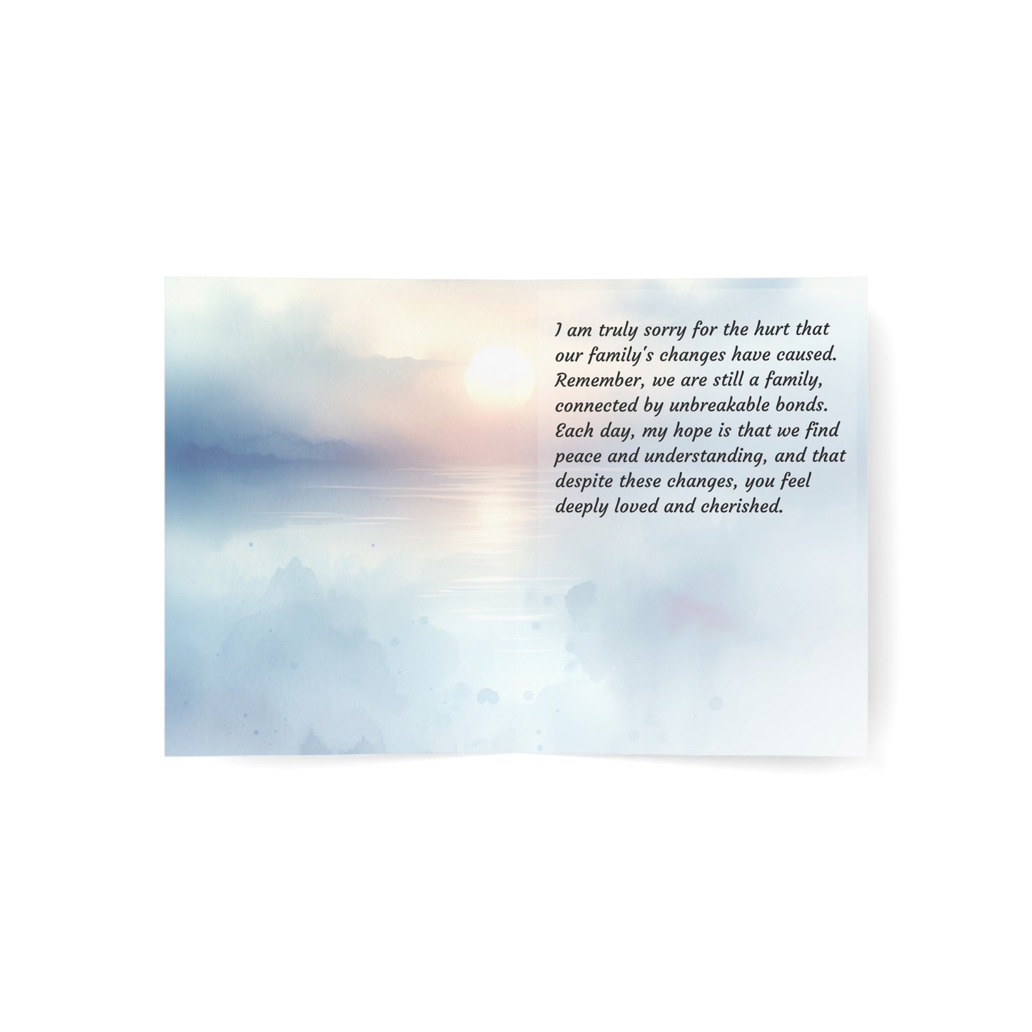 No matter how much we wish some stories didn’t have to change,
they do. It's never easy, and it's certainly not a reflection of the
immense love I hold for you both.