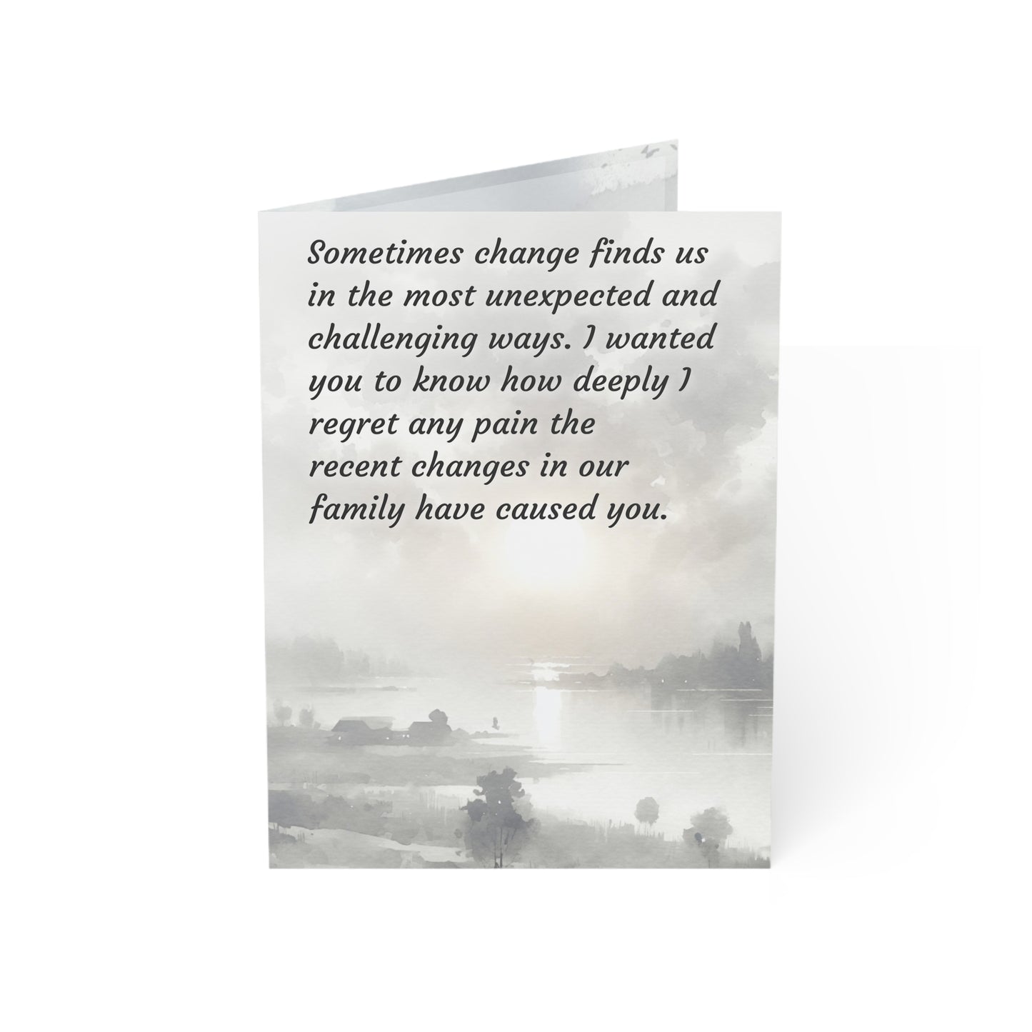 Sometimes change finds us in the most unexpected and challenging ways....